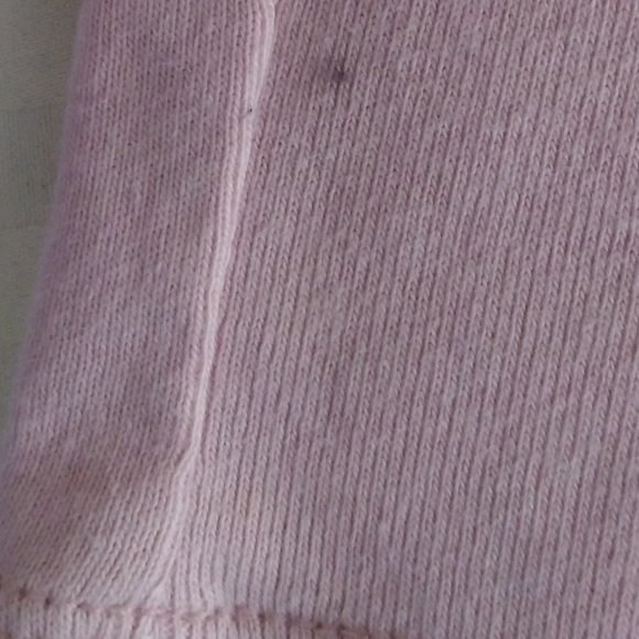 Zara light pink T-shirt. Has a small spot on back left near hem. Size L. - Picture 11 of 11